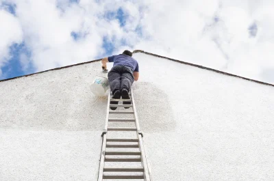 Peinture extérieure à Puyoô — façades et ravalement